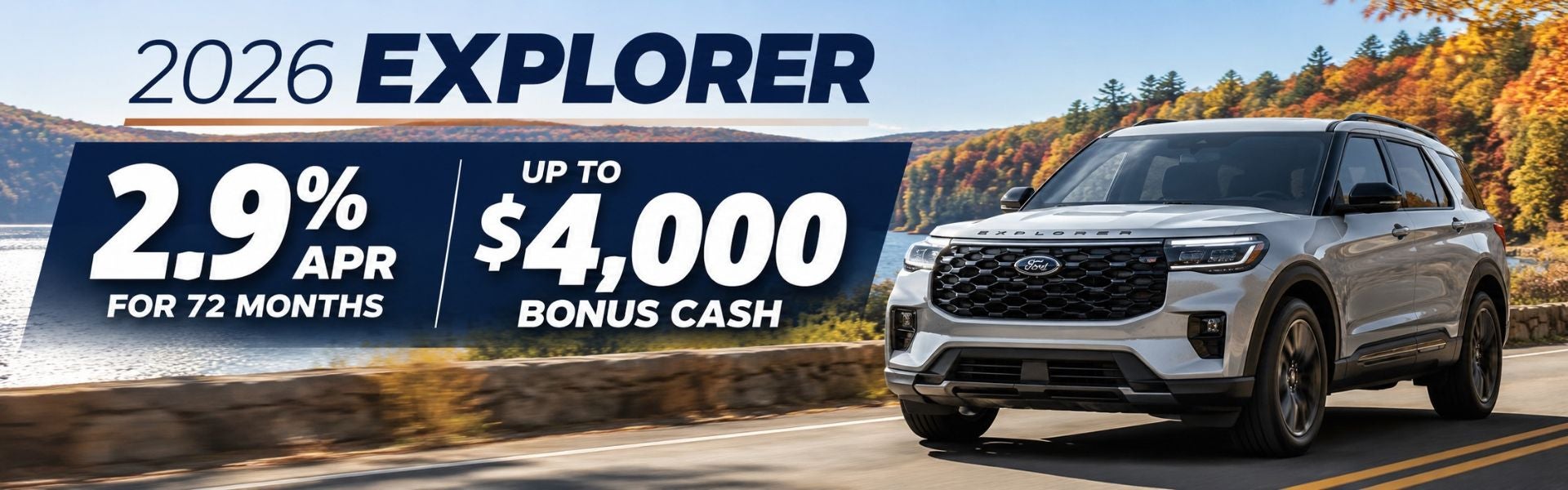 2026 Ford Explorer Deals